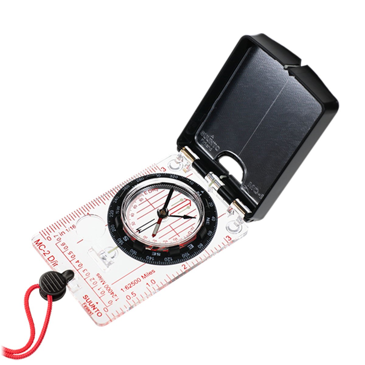 SUUNTO MC-2 Q/D/CM/IN/NH Mirror Compass, Northern Hemisphere Adventure/Hiking Compass, Magnifying Lens