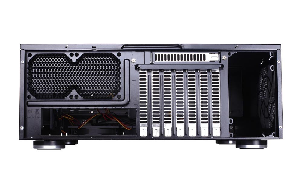 SilverStone SST-GD07B - Grandia HTPC ATX Computer Case, Silent High Airflow Performance, black, Eén maat - Image 3