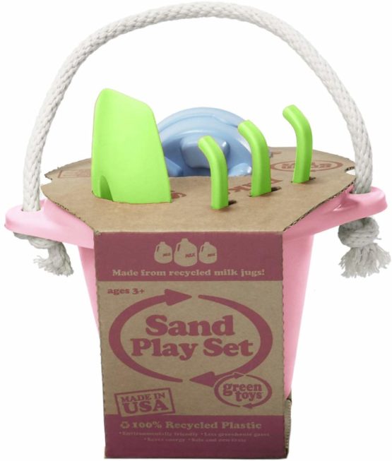Green Toys Sand Play Set, Pink - Image 2