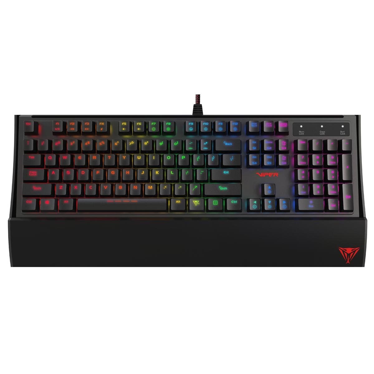 Patriot Viper V760 Mechanical Gaming Keyboard with Full RGB Backlight (US layout), Black - Image 3
