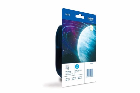 Brother LC-970C Inkjet Cartridge, Cyan, Single Pack, Standard Yield, Includes 1 x Inkjet Cartridge, Brother Genuine Supplies - Image 2