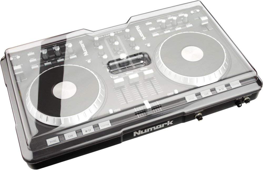 Decksaver LE Cover for Numark Mixtrack Pro 3, Super-Durable Polycarbonate Protective lid in Smoked Clear Colour
