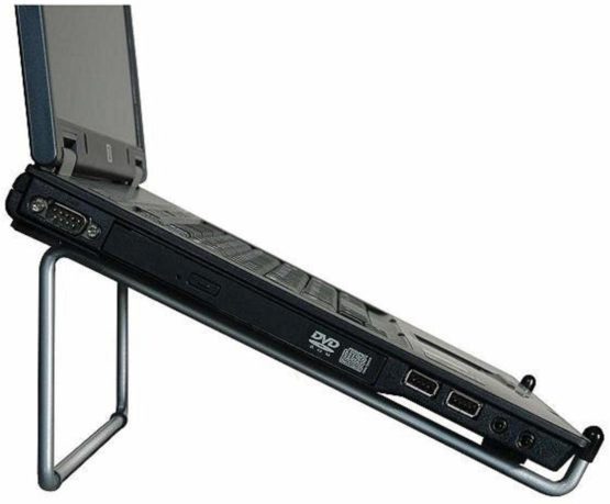 R-Go Steel Basic Laptop Stand, silver - Image 3