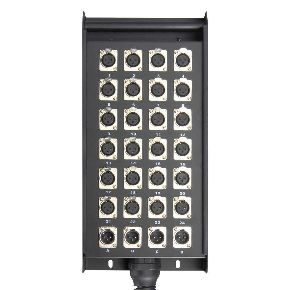 Adam Hall K 28 C 30 30m 24/4 Multicore with Stage Box, Black - Image 4
