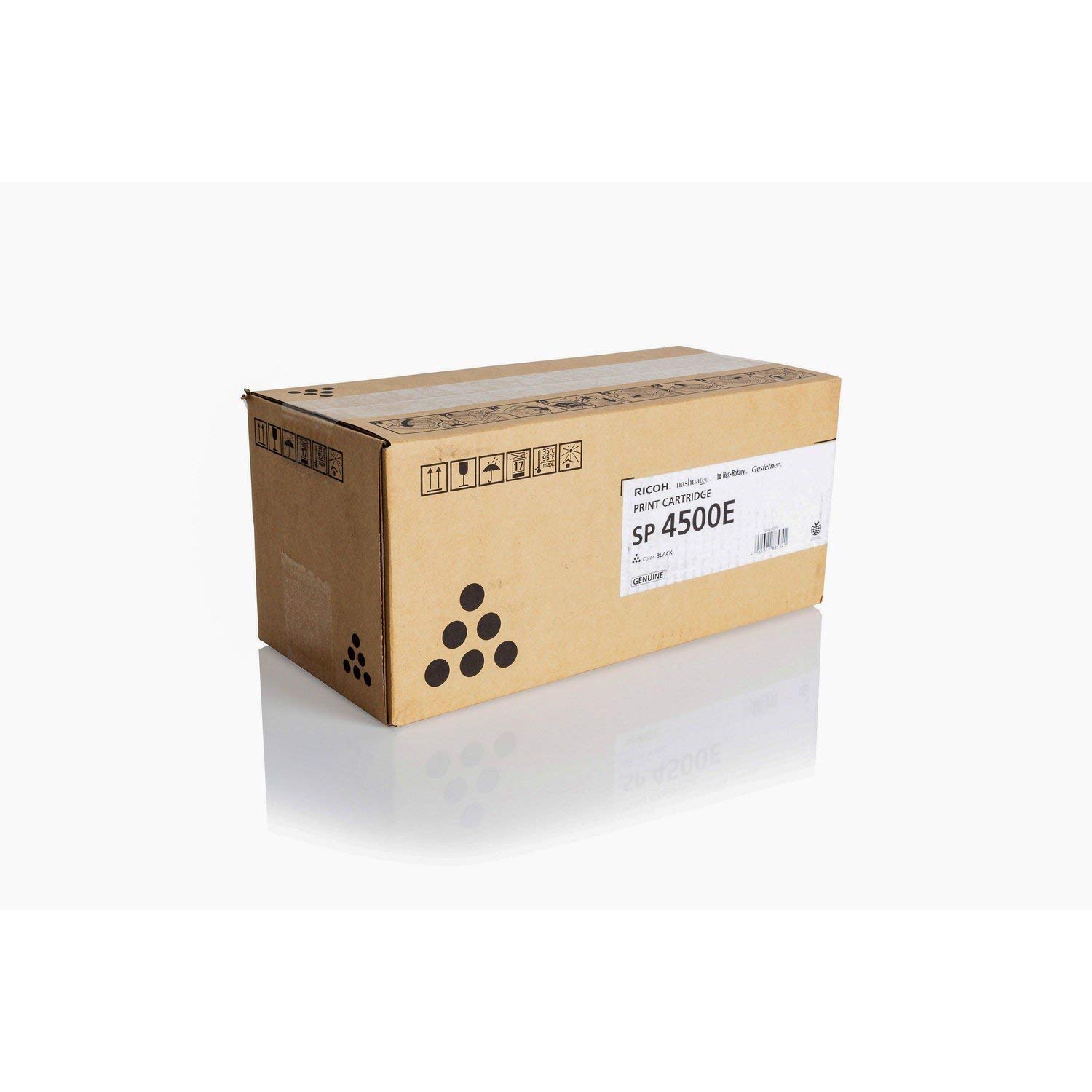 Ricoh 407340 Laser Toner Cartridge for SP4500E with 6K Yield - Black, normal