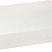 Stool Langham, Stepping Stool, Adjustable Height Bath Step, Non-Slip Rubber Feet, Four Individual Modular Steps, 25mm (1'') Thick, Increases Bathroom Safety, Getting In and Out of Bath
