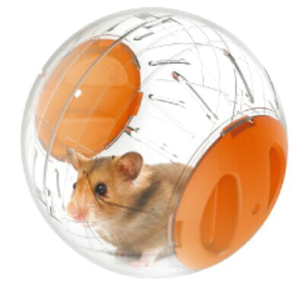 Emours Dwarf Hamster Running Play Ball Mini 4.8 inch Small Animal Hamster Run Exercise Ball,2 Pack, Multicolor - Image 3