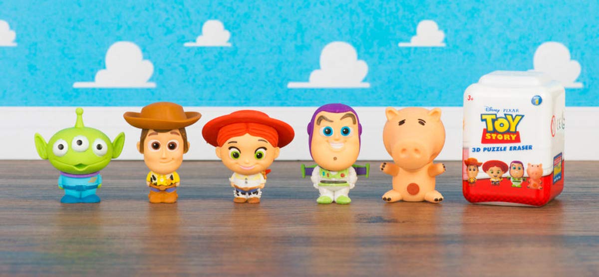 Disney Toy Story 4 Collectable Characters With Woody, Jessie, Buzz, Hamm, Alien, Multicoloured - Image 4