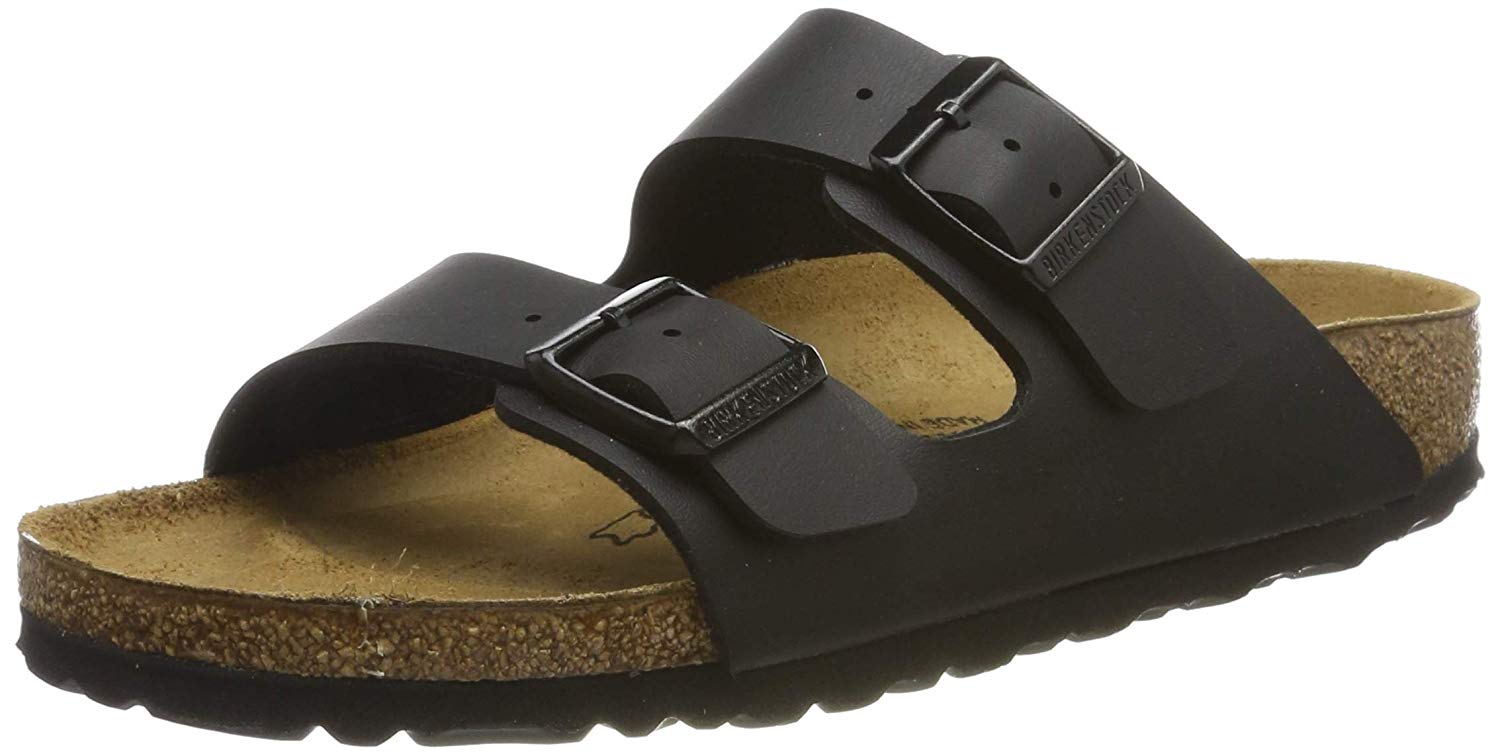 Birkenstock Arizona Mules/Clogs Men Black - 5 - Mules Shoes, 5 UK Narrow