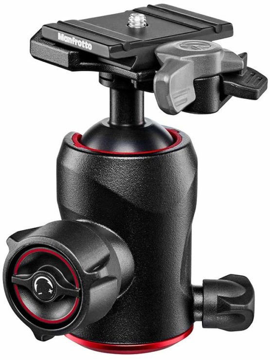 Manfrotto Compact Ball Head 496, Fluid Ball Head for Camera Tripod, Camera Stabilizer, Photography Equipment, for Precise Framing - Image 4