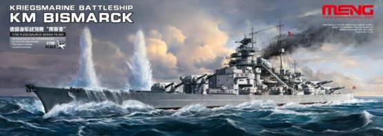 Unbekannt Meng PS 003 Model Kit War Navy Battleship Bismarck KM
