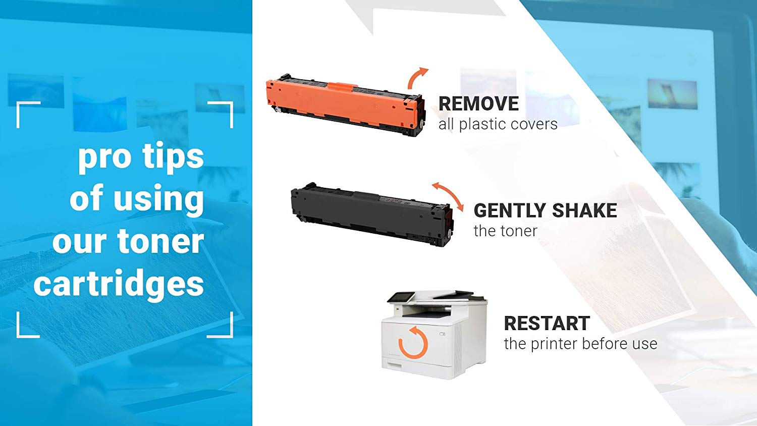 Printing Pleasure Compatible CF410X 410X Toner Cartridge for HP Color LaserJet Pro MFP M377dw M477dw M477fdn M477fdw M477fnw M477nw M452dn M452nw M452dw - Image 4