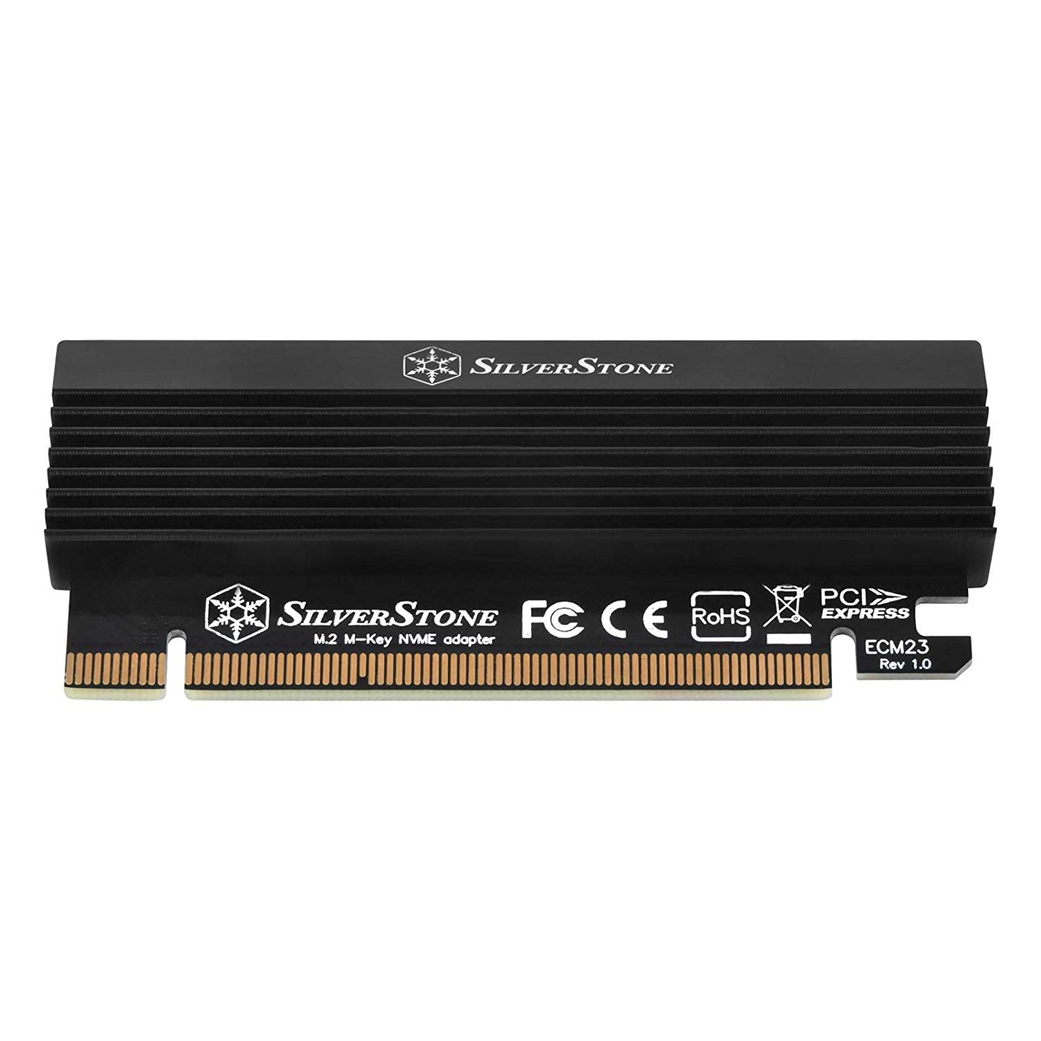 Silverstone SST-ECM23, PCI-E x4 zu M.2 Adapter mit Kühler