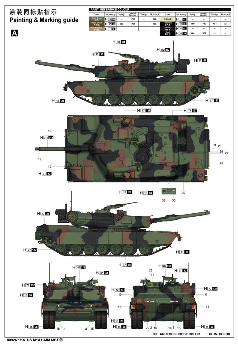Trumpeter TRU00926 Model Kit, Various, 0.5 Liters - Image 4