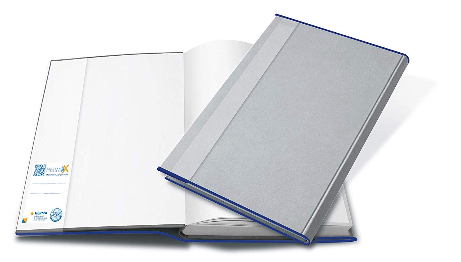 HERMA Clear School Book Cover (30 x 54 cm) Made of Sturdy Plastic, with Inscription Label 7300 - Image 2