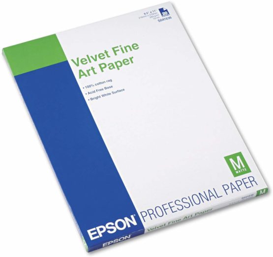Epson C13S041637 Ultra Smooth Art Paper for Inkjet A3 260 GSM 20 Sheets