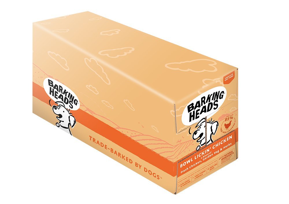 Barking Heads Wet Dog Food - Bowl Lickin' Chicken - No Artificial Flavours - Grain-Free Recipe (10 x 300 g) - Image 2