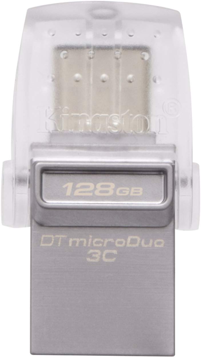 Kingston DTDUO3C/128GB DTDUO3C/128 GB Drive, Silver, Silber - Image 2