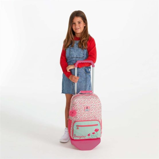 Enso Imagine Laptop backpack with trolley Multicoloured 32x42x14 cms Polyester 15,6" 18.82L - Image 2
