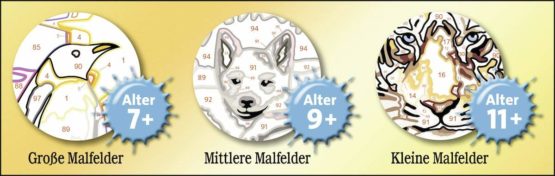 Ravensburger Hundefreundschaft 27783 Paint by Numbers 18 x 13 cm Dog Friendship, Multi-Coloured - Image 4