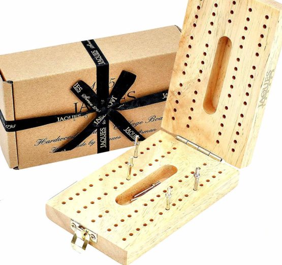 Jaques of London Folding Cribbage Board No Cards Cribbage Board | Premium Cribbage | Amazing Board Games | Perfect Board Game | Since 1795 - Image 3