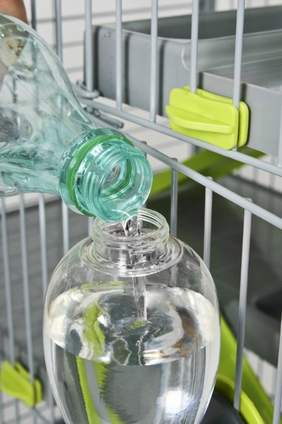 Zolux Water Bottle for Rodents with Easy Fill - Lime Green - 500 ml (Refill from the bottom) - Image 4