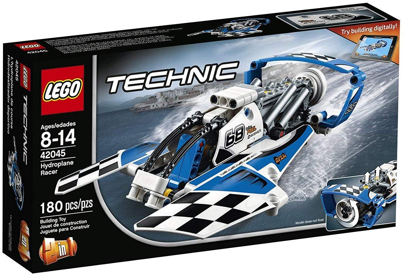 LEGO Technic 42045: Hydroplane Racer Mixed, Large