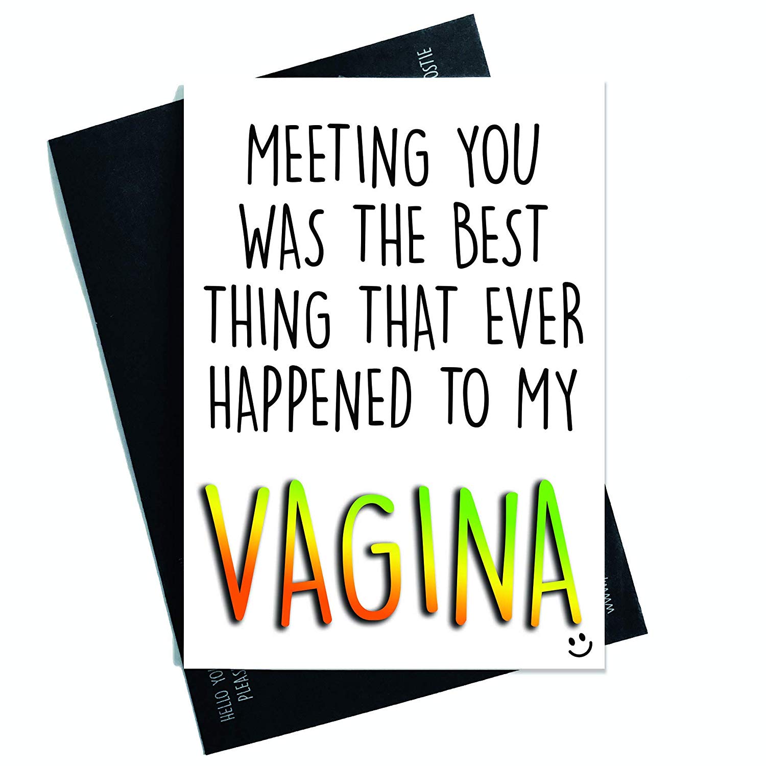 Rude Birthday Card for Husband Card Funny Anniversary Boyfriend Anniversary Cheeky Girlfriend Valentines Day Card for Him Vagina Xmas PC381