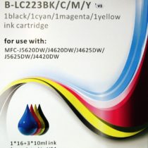 BROTHER LC223 COMPATIBLE INK 4 PACK FOR J4120/J4620/J4625
