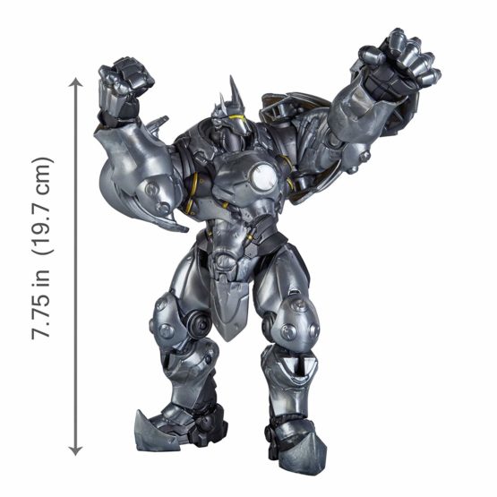 Overwatch Ultimates Series Reinhardt 6 Inch Scale Collectible Action Figure with Accessories, Blizzard Video Game Character - Image 2