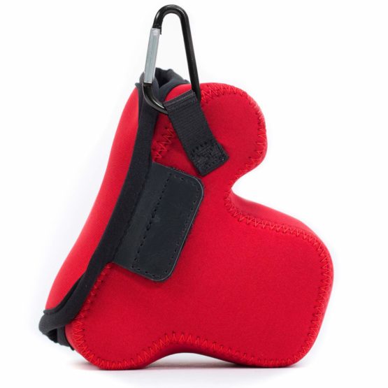 MegaGear MG1021 Olympus PEN E-PL9, E-PL8 Ultra Light Neoprene Camera Case - Red - Image 4