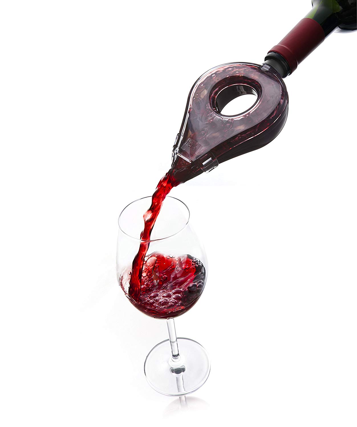 Vacu Vin Wine Aerator, Instant Wine Pourer and Aerating Spout, Enhances Flavor & Aroma While Pouring, Fits Most Bottles - Image 3