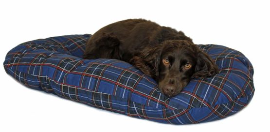 Cosipet Tartan Basket Liner, 21-inch/ 53 cm, Blue