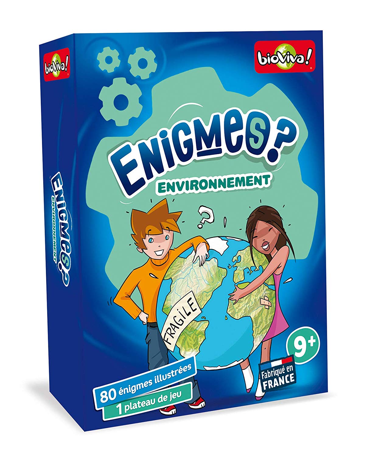 Bioviva Riddles Enigmas- Environment Card Game, Multi- Color, Medium