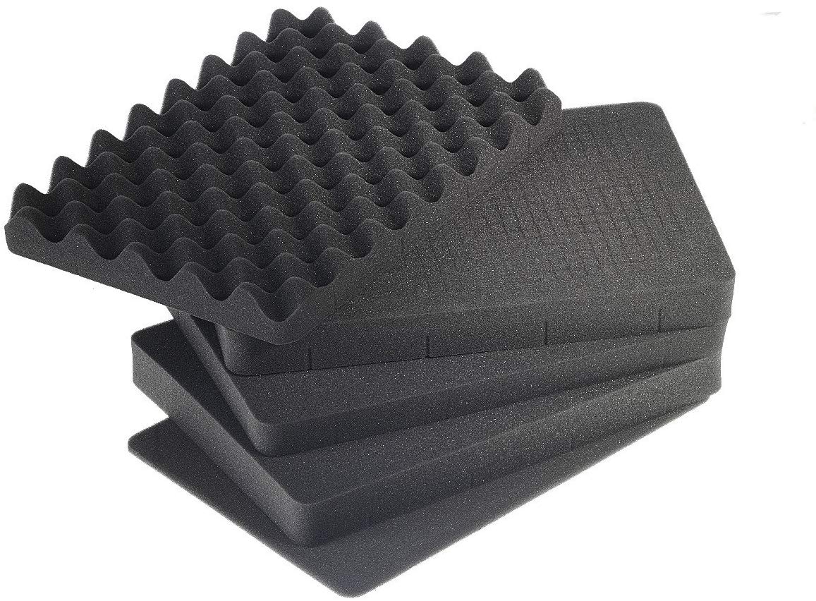 B&W Outdoor Transport Case, Type 6000 with Cubed Foam, Yellow, Waterproof according to IP67 Certification, Dustproof - Image 2