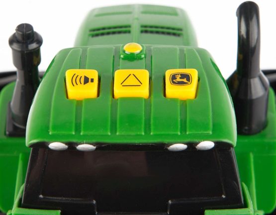 John Deere Kids 6 Inch Lights and Sounds Tractor, Multicoloured, 46656 - Image 4