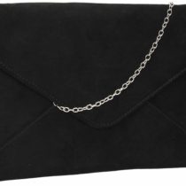SwankySwans Women's Louis Suede Slim Envelope Party Prom Clutch Bag Clutch