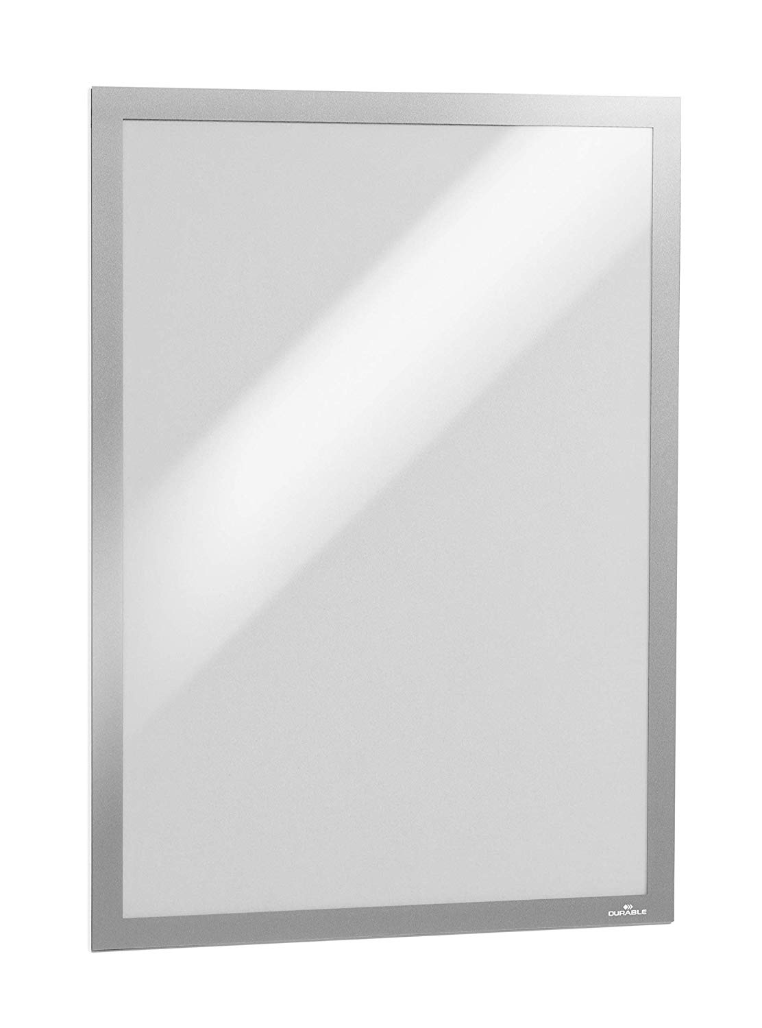 Durable DURAFRAME Self-Adhesive Magnetic Frame, silver, A3