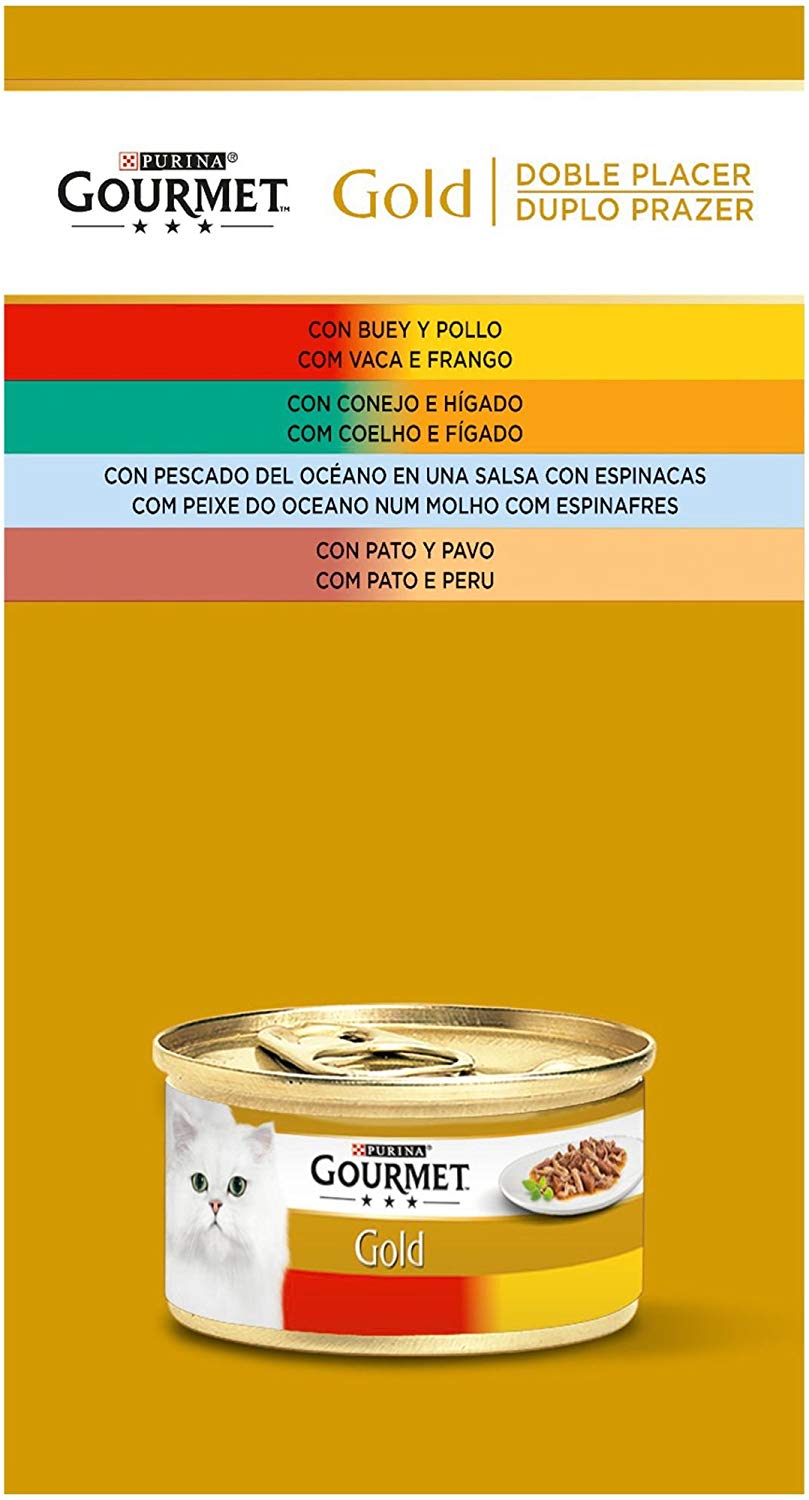 Purina Gourmet Gold Double Pleasure Assortment, 1.02 kg (Pack of 8) - Image 4