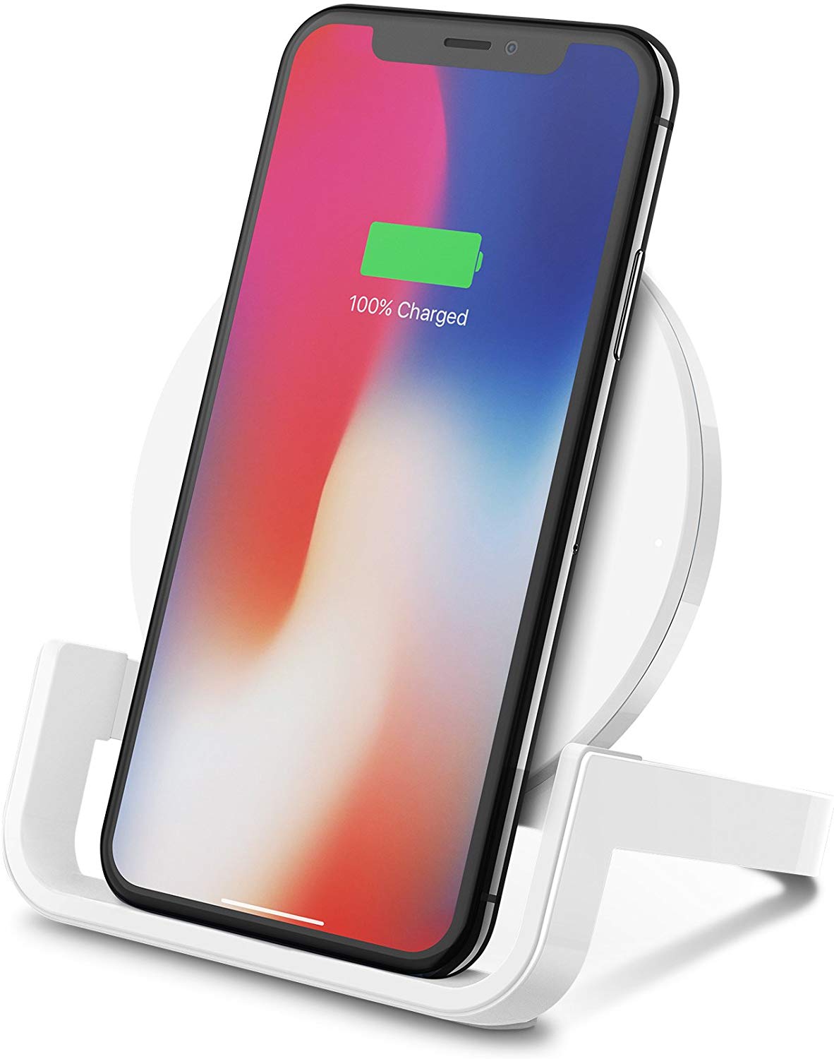 Belkin Boost Up Wireless Charging Stand 10 W, Fast Qi Wireless Charger for iPhone XS XS Max, XR, X, 8, 8 Plus, Samsung S9 - Image 2