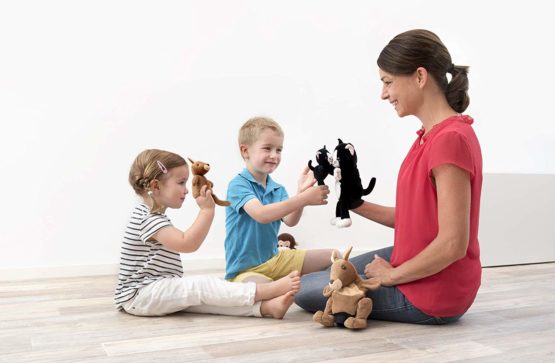 Beleduc 40460 Mother and Child Hand Puppet Multi-Coloured - Image 4