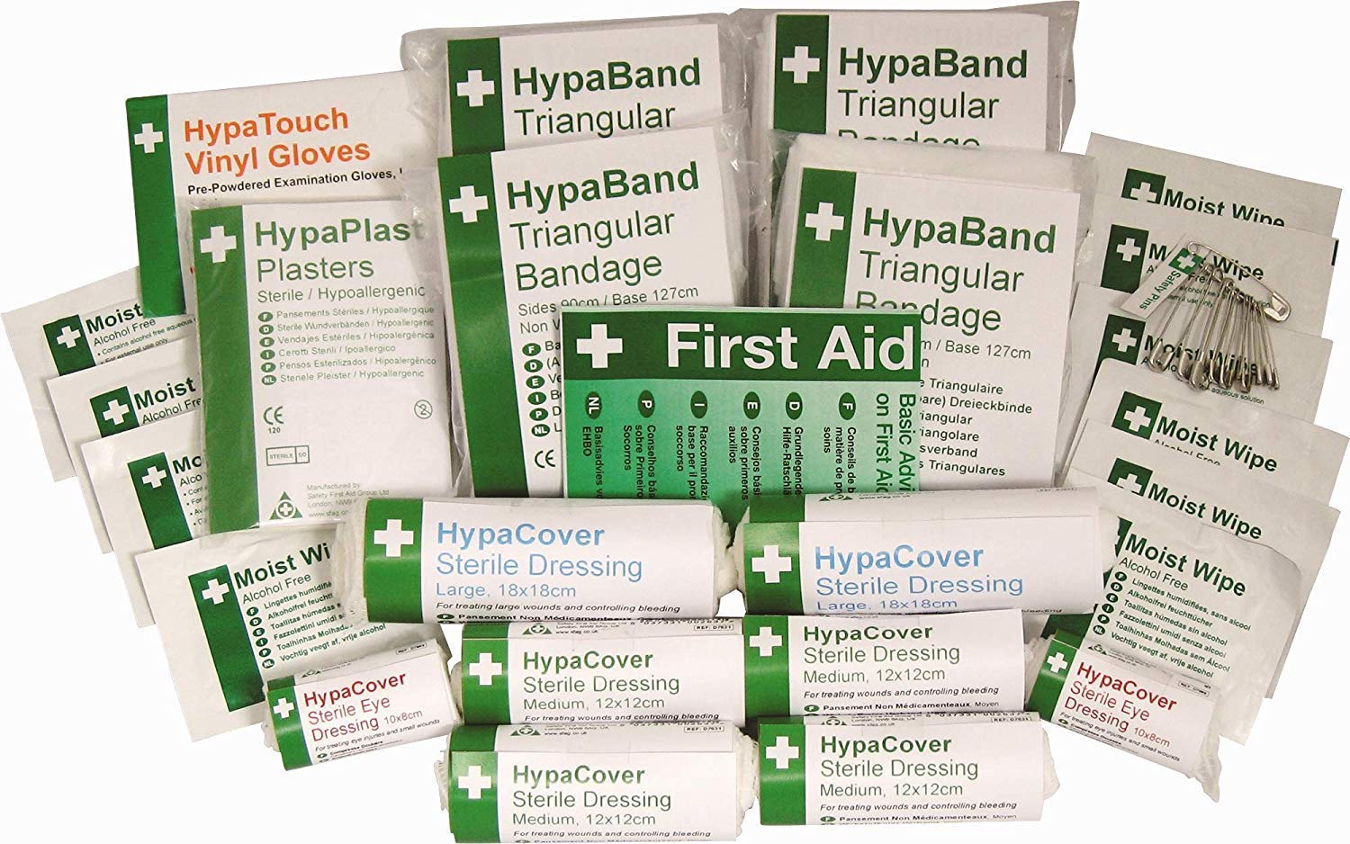 Safety First Aid Group Comprehensive Portable HSE Kit - with shoulder strap (Haversack Bag) - Image 3