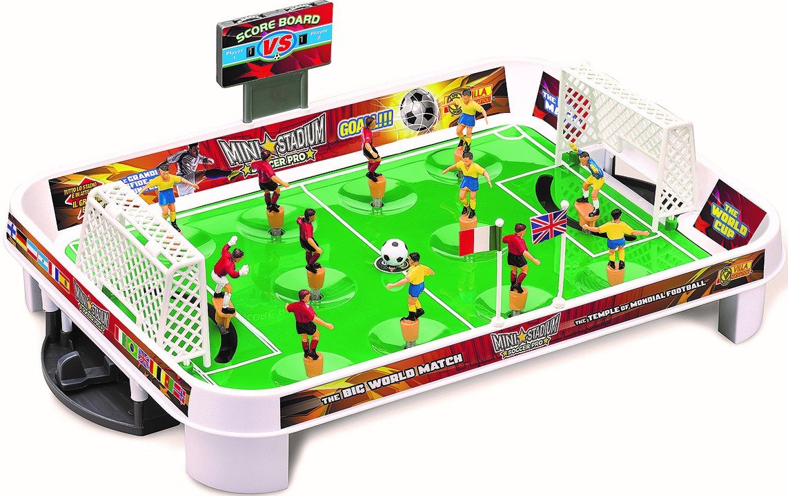VILLA GIOCATTOLI Mini Stadium - Soccer Pro, Multicolor