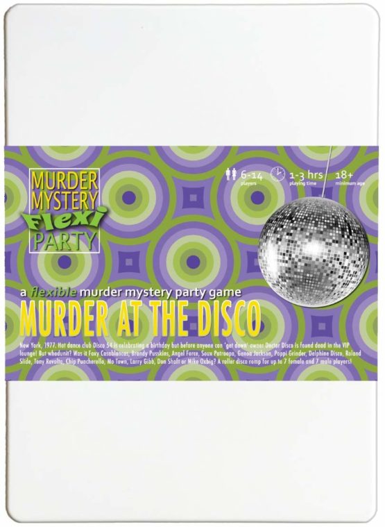 Murder at the Disco 6-14 Player Murder Mystery Flexi Party