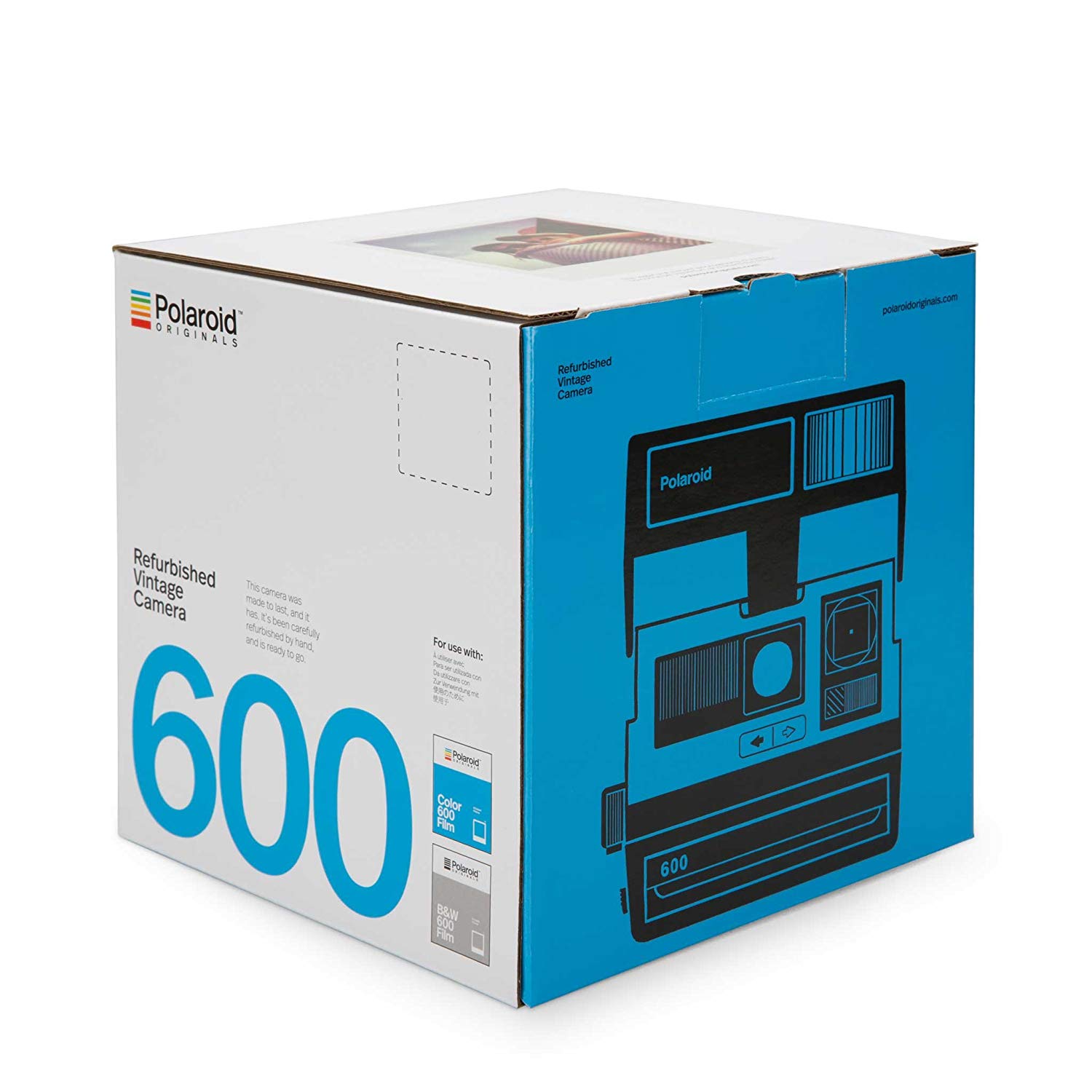 Polaroid Originals 4715 600 One Step Close up Instant Camera - Black - Image 4