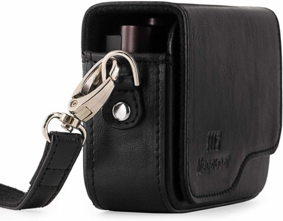 MegaGear Leather Camera Case with Strap compatible with Leica C Typ 112