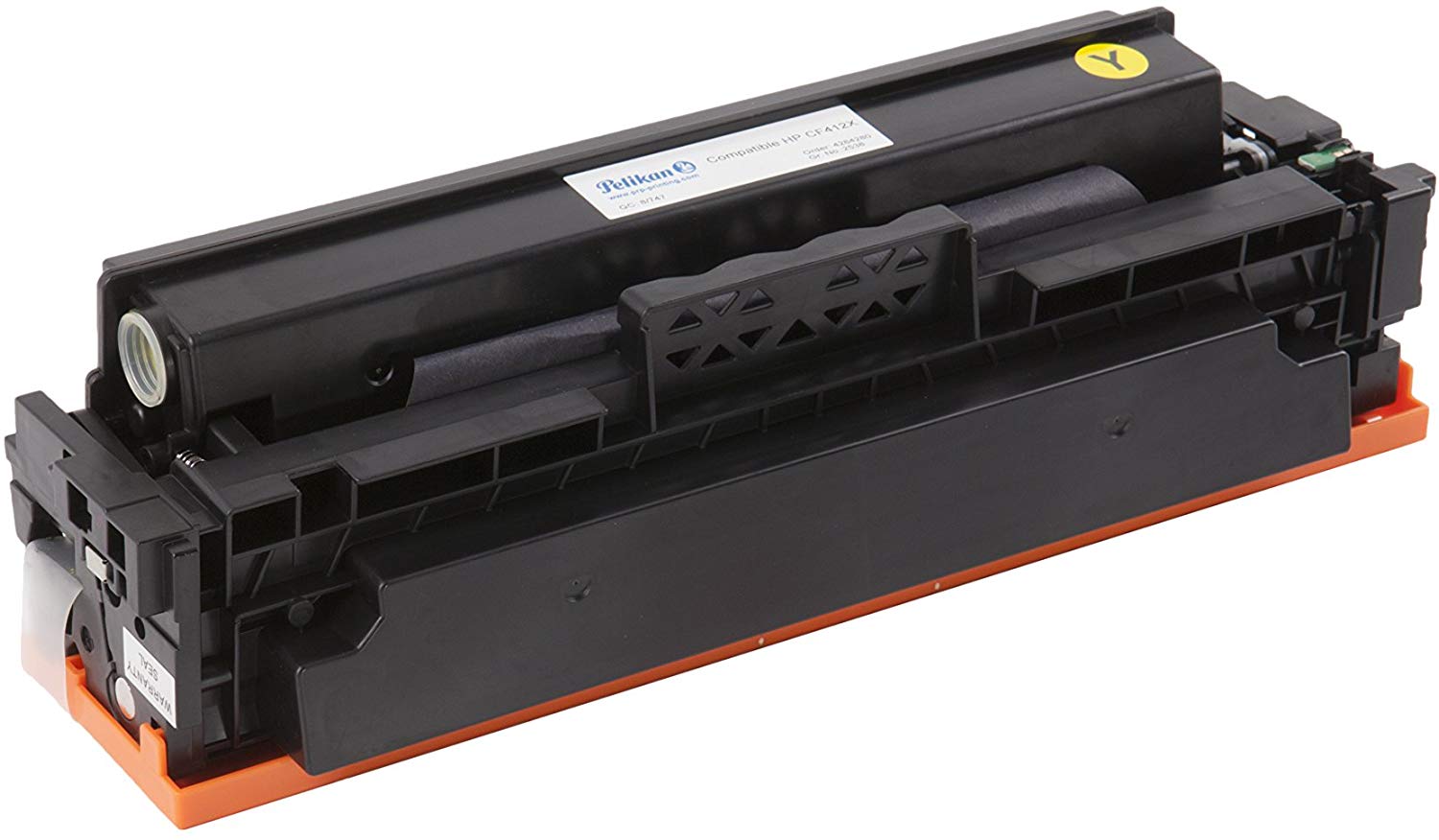 Pelikan Toner 4284280 replaces HP CF412X (for Printer HP LASERJand PRO M452DN,M452DW,M452NW,MFP M477FDW,MFP M477FDN,MFP M477FNW,MFP M377) yellow - Image 2