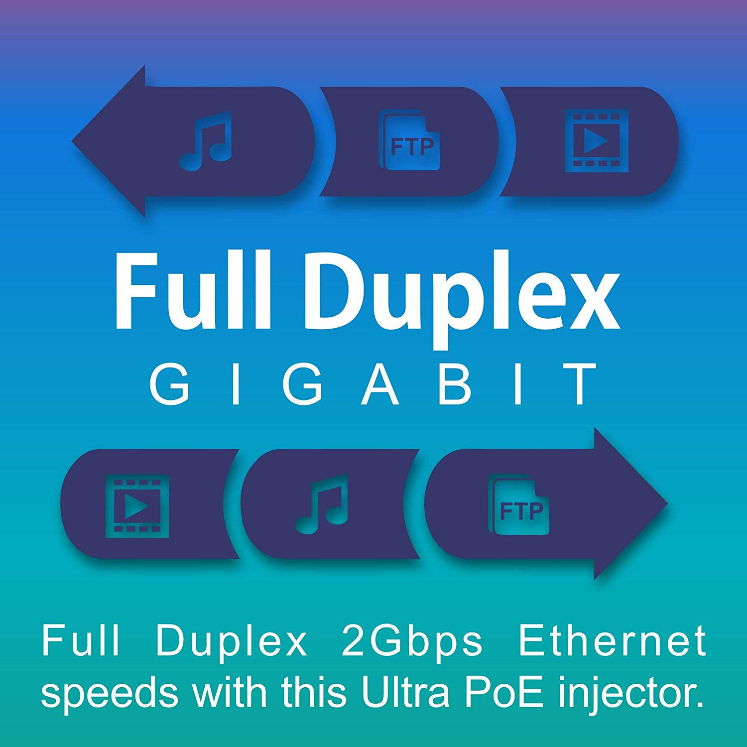 TRENDnet TPE-117GI PoE Injector - 52 V DC, 1. 38 A Output - 1 Gigabit E, ultra poe+, Black - Image 2