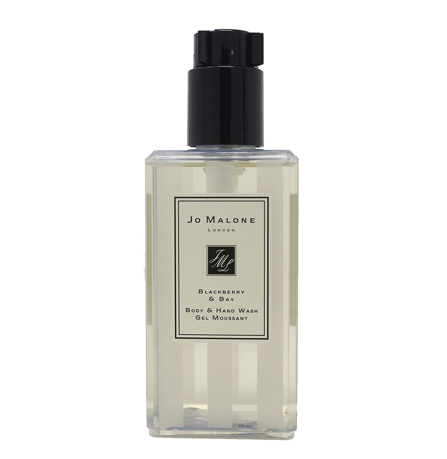 Jo Malone Blackberry & Bay Body & Hand Wash (With Pump) 250ml, Transparent, 250 ml (Pack of 1)