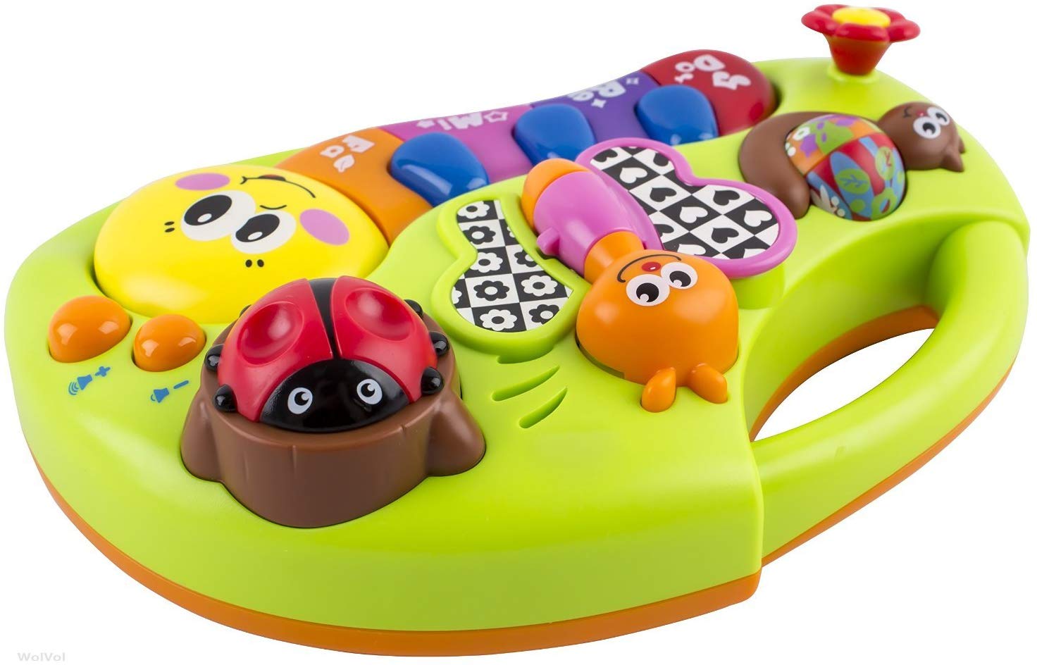 Early Education 6 Months Olds Baby Toy Learning Machine Toy with Lights ...